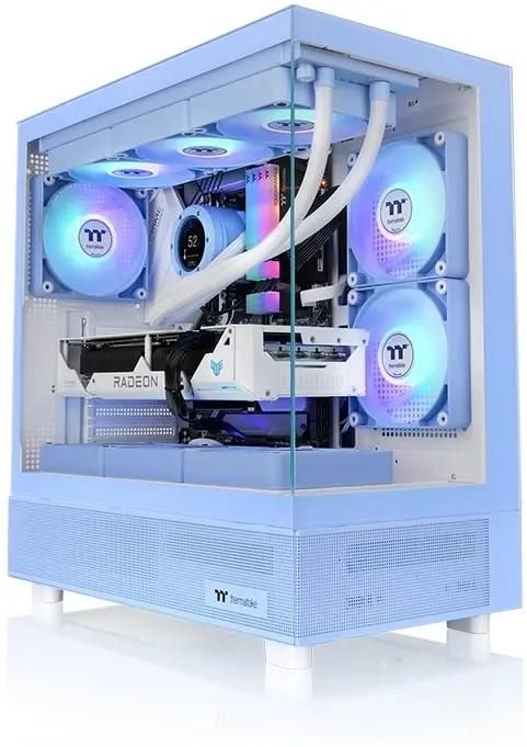 Корпус ATX Thermaltake View 270 TG ARGB Hydrangea, Midi-Tower, без БП,  голубой [ca-1y7-00mfwn-00]